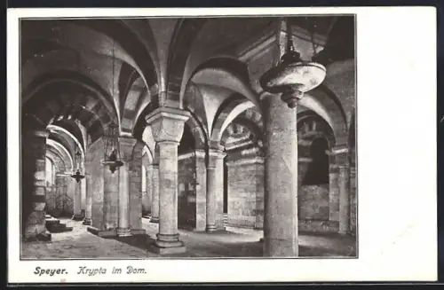 AK Speyer, Krypta im Dom