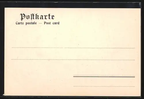 AK Tübingen, Marktplatz, Rathaus