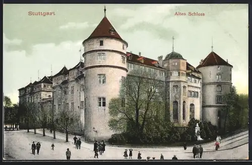 AK Stuttgart, Altes Schloss