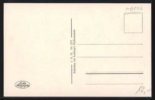 AK Mittenwald, Kirche, Hotel Post