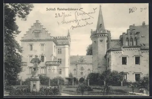 AK Friedrichroda, Schloss Reinhardsbrunn