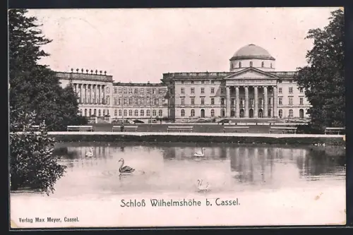 AK Wilhelmshöhe b. Cassel, Schloss Wilhelmshöhe
