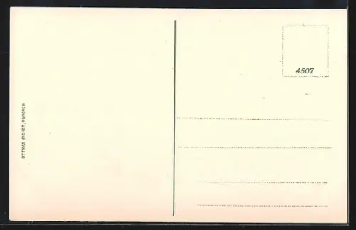 AK Rüdesheim / Rhein, Teilansicht mit Turm