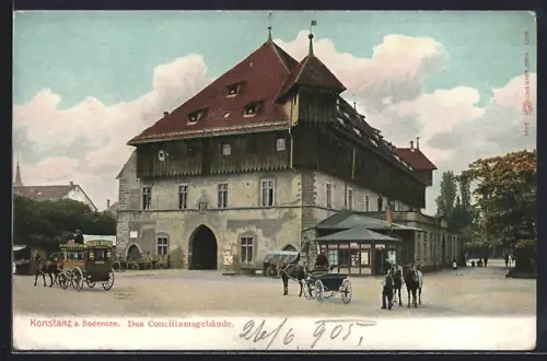 AK Konstanz a. Bodensee, Das Conciliumsgebäude