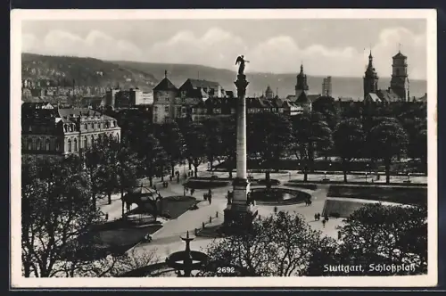 AK Stuttgart, Schlossplatz