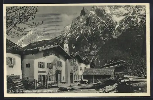 AK Mittenwald, Partie mit Viererspitze