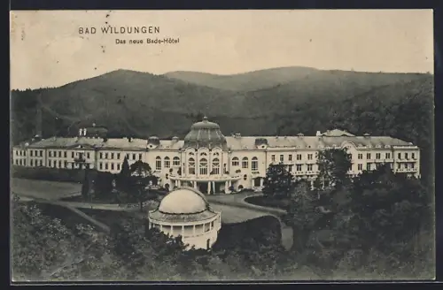 AK Bad Wildungen, Das neue Bade-Hotel