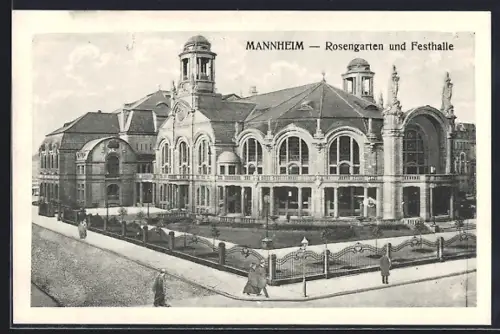 AK Mannheim, Rosengarten und Festhalle