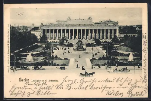 AK Berlin, Lustgarten und Museum