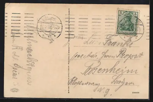 AK Hamburg-Neustadt, Alter Jungfernstieg