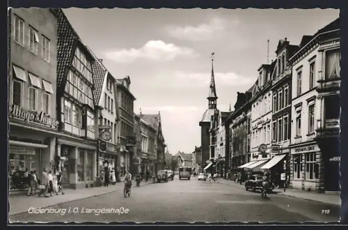 AK Oldenburg i. O., Langestrasse