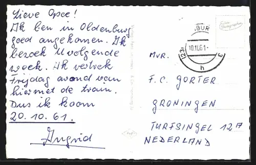 AK Oldenburg i. O., Langestrasse