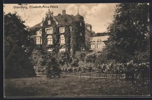 AK Oldenburg / O., Elisabeth-Anna-Palais