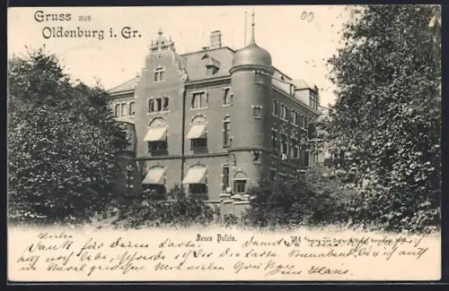 AK Oldenburg i. Gr., Neues Palais