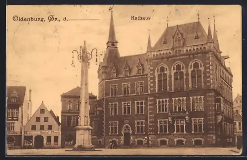 AK Oldenburg / O., Rathaus