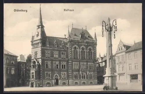 AK Oldenburg / O., Rathaus