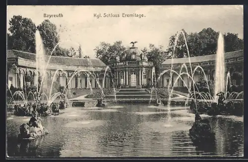 AK Bayreuth, Kgl. Schloss Eremitage