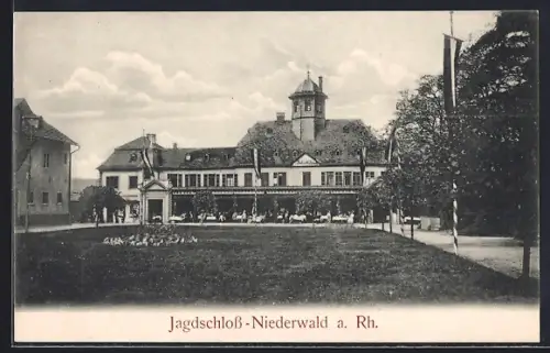 AK Niederwald a. Rh., Jagdschloss