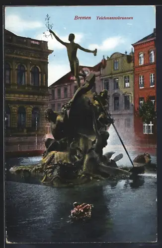 AK Bremen, Teichmannsbrunnen