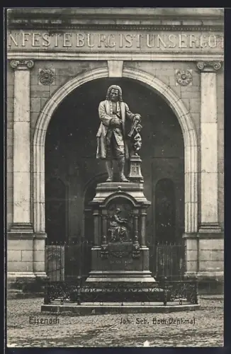 AK Eisenach, Johann Sebastian Bach-Denkmal