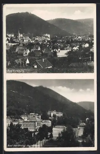 AK Bad Harzburg, Teilansicht, Badehaus