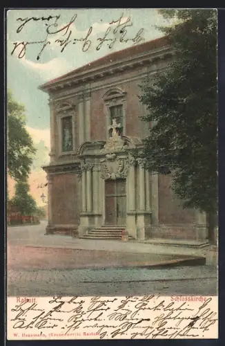 AK Rastatt, An der Schlosskirche