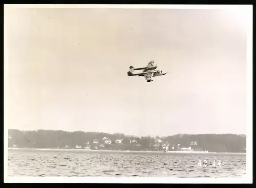 Fotografie Flugzeug Blohm & Voss BV 138 Prototyp, Flugboot D-ADJE in der Erprobung, Werkfoto