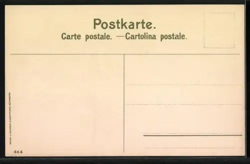 Lithographie Montreux, vue avec Territet et le bord du lac