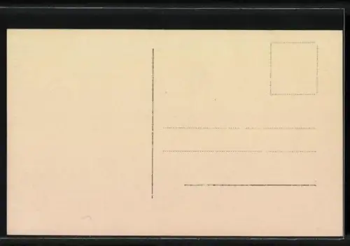 AK Paul von Hindenburg am Schreibtisch seines Arbeitszimmers