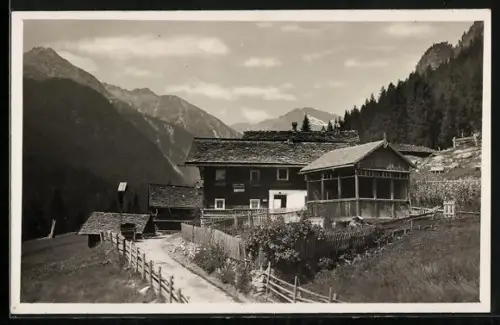 Foto-AK St. Jakob, Gasthaus Albine Gatterer