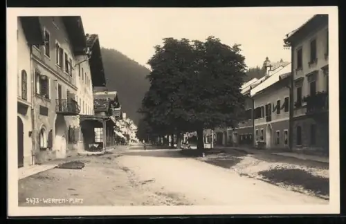 AK Werfen, Strassenpartie am Platz