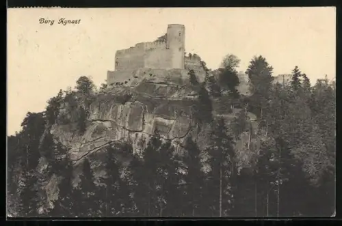 AK Kynast, Blick auf die Burg