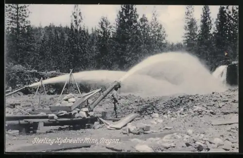 AK Sterling, OR, Hydraulic Mine