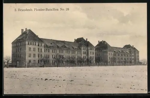 AK Cuestrin / Kostrzyn, 2. Brandenb. Pionier-Bataillon No.28