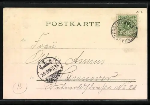 Knstler-AK Altweier, Hotel Zum Brezouard, Ortsansicht