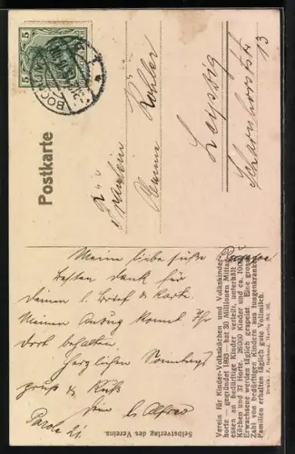 Künstler-AK Max Liebermann: Wachsoldaten vor einer Brücke