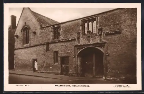 AK Higham Ferrers, College Ruins