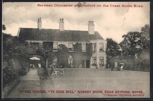 AK Retford, In the Garden, Ye Olde Bell, Barnby Moor