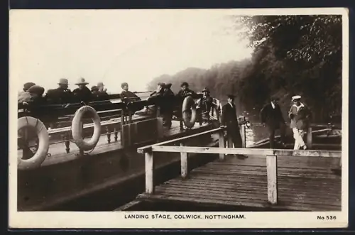 AK Colwick, Landing Stage
