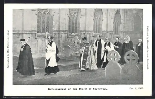 AK Southwell, Enthronement of the Bishop 1904