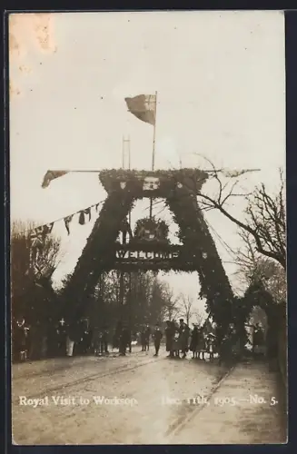 AK Worksop, Royal Visit 1905