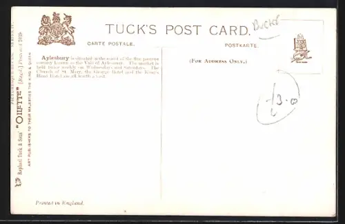 Künstler-AK Aylesbury, Panorama