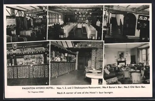 AK Pagnton, Hydro Hotel, Shakespeare Restaurant, Baron`s Bar, Old Barn Bar