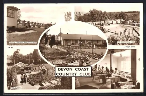 AK Paignton, Devon Coast Country Club, Swimming Pool, Sun Lounge, Square