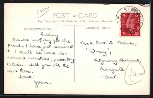 AK Dawlish, View from Lea Mount