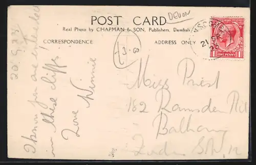 AK Branscombe, Beach