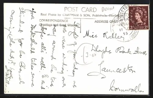 AK Princetown, Dartmoor Ponies in front of Ford`s Cafe