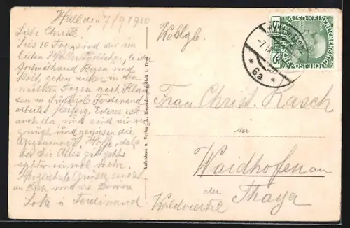 AK Hall in Tirol, am Rathaus