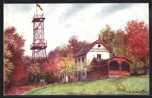 AK Wien-Ottakring, Schutzhaus Kaiser Jubiläumswarte