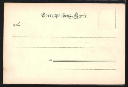 AK Wetzdorf, Kaiserallee auf dem Heldenhügel mit Grabstätte Radetzky, Kaiser-Standbild, Ornament-Rahmen